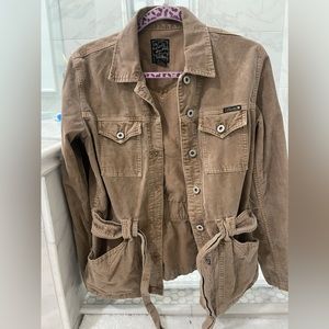 Lucky brand light brown/tan corderoy jacket